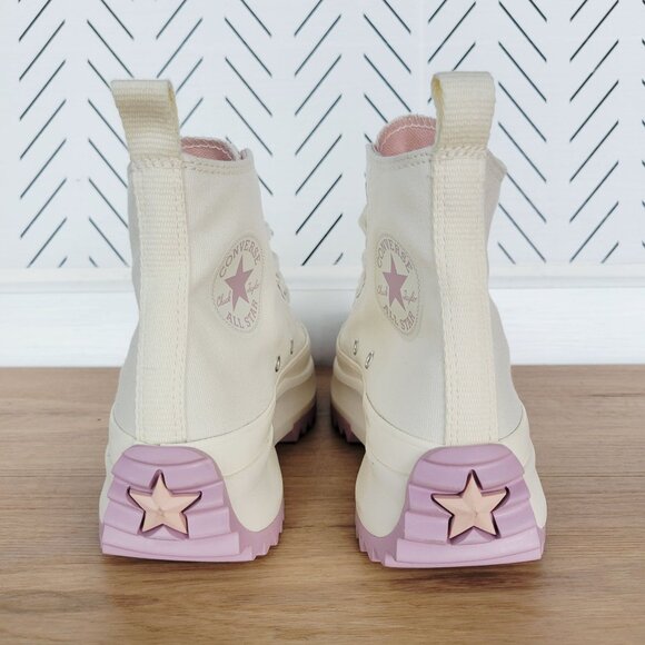 ⭐Converse Run Star Hike Hi Sz 5.5 Men Shoes Snekers Self Care Club Beige A08217C - Picture 4 of 11